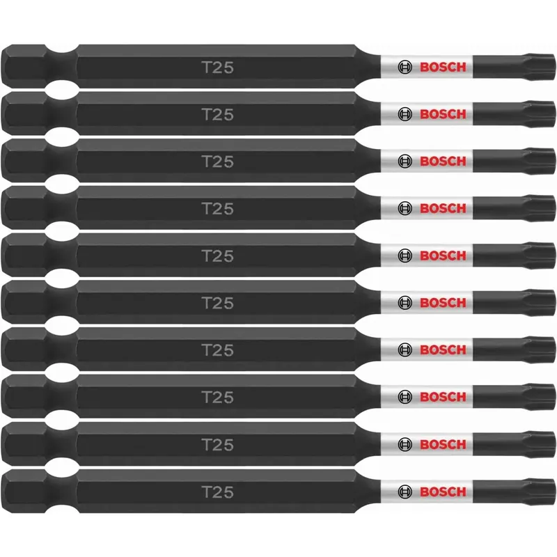 Holiday Sale Bosch ITT2535B 10-Piece Impact Tough 3.5 In. Torx #25 Power Bits