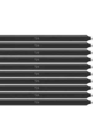 Bosch ITT256B 10-Piece Impact Tough 6 In. Torx #25 Power Bits Reduced Price