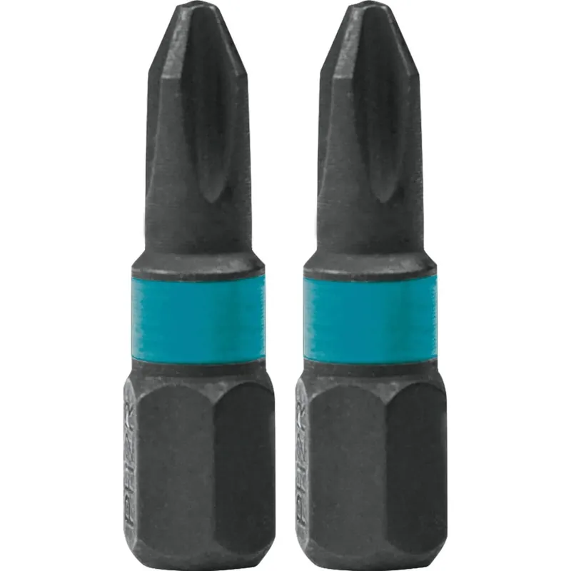 Final Sale Makita A-98837 ImpactX #2 Phillips Drywall 1" Insert Bit, 2/pk