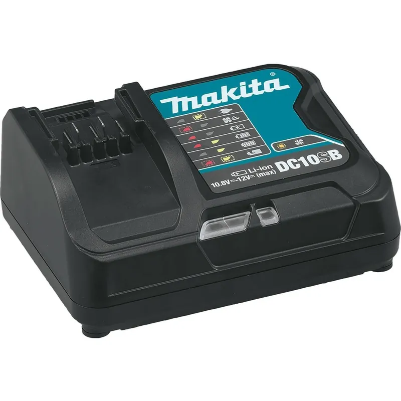 Makita DC10SB 12V max CXT Lithium-Ion Rapid Optimum Charger Premium