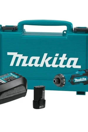 Makita DF012DSE 7.2V Lithium-Ion Cordless 1/4" Hex Driver-Drill Kit with Auto-Stop Clutch Limited Offer