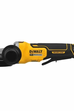 Trending DeWalt DCG413FB 5" 20V Max XR Brushless Flathead Paddle Switch Small Angle Grinder With Kickback Brake