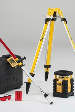 Stabila 05700 LAR350 Dual-Slope Rotary Laser Kit Best Choice