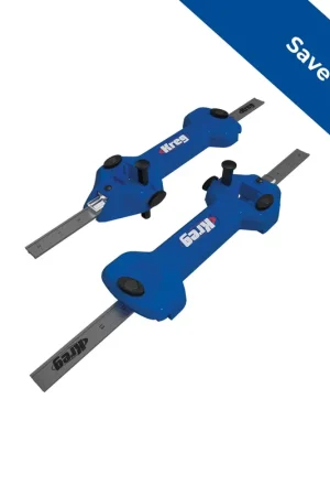 Kreg Adaptive Cutting System 13-in. Rip Guides for 62-in. Guide Track, Pair (ACS405) Direct From Factory