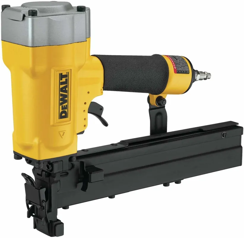 Free Returns DeWalt DW451S2 16-Gauge Wide Crown Lathing Stapler