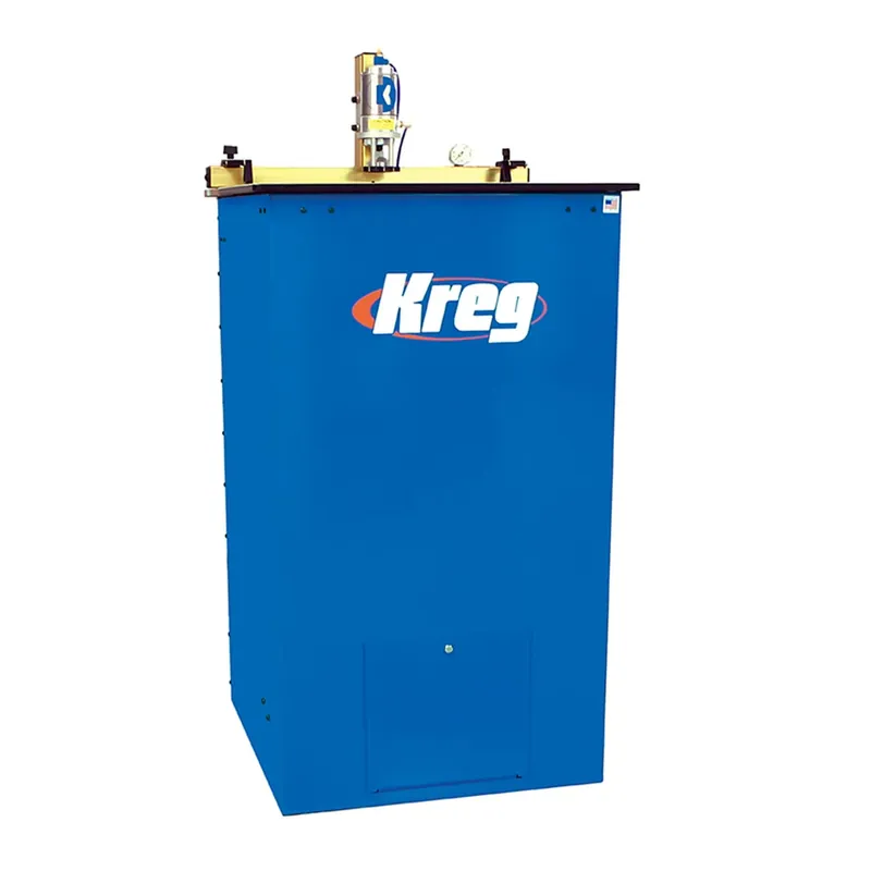 Kreg Tool Single-Spindle Pneumatic Pocket-Hole Machine with Foot Pedal Operation (DK1100 FP) Hot Deal