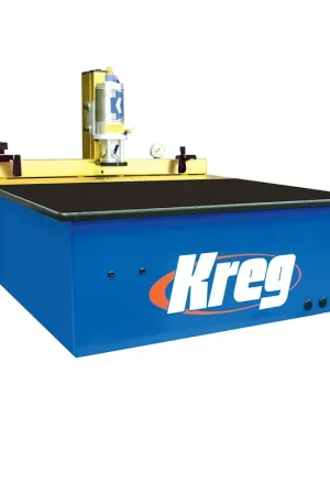 Premium Kreg Tool DK1100 TP Benchtop Single-Spindle Pneumatic Pocket-Hole Machine for Commercial Joinery (DK1100 TP)