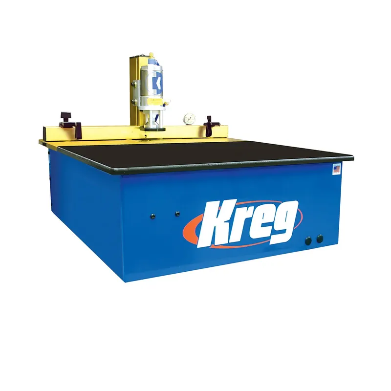 Premium Kreg Tool DK1100 TP Benchtop Single-Spindle Pneumatic Pocket-Hole Machine for Commercial Joinery (DK1100 TP)