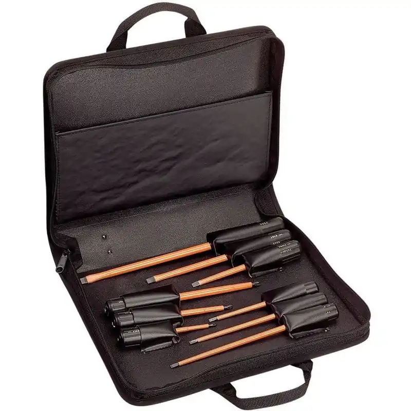 While Supplies Last Klein 33528 Cushion-Grip Insulated Screwdriver Kit