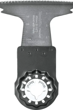 Bargain Makita B-67038 Starlock Oscillating Multi-Tool 2-1/2" Bi-Metal Curved Plunge Cut Blade
