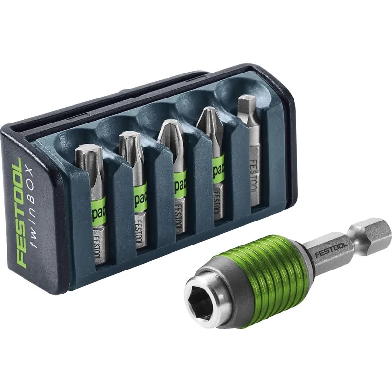 Hassle-Free Returns Festool 204384 5-Piece Impact Bit Set w/ Lockable Impact Bit Holder