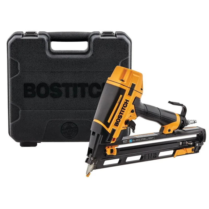 Stanley Bostitch BTFP72156 Smart Point 15Ga "FN" Style Angle Finish Nailer Kit Exclusive Offer