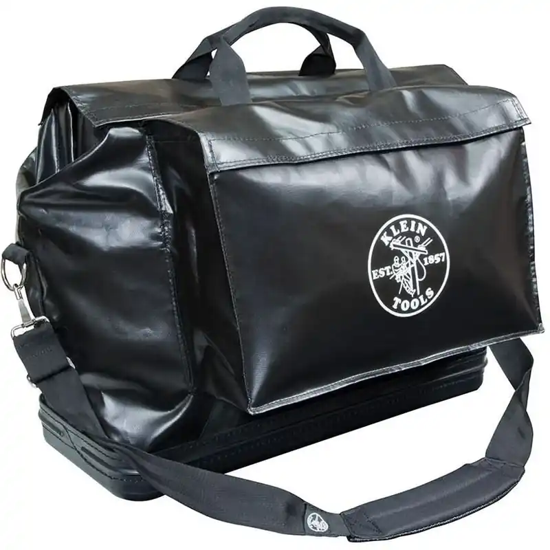 Klein 5182Bla Vinyl Equipment Bag (Black) Limited Time