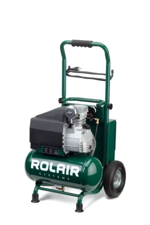 Final Sale Rolair VT20TB 2HP Wheeled Air Compressor With Tool Box
