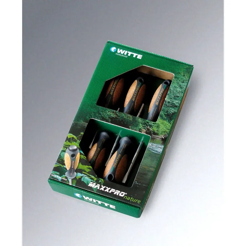 Limited Time Witte 9T 654865 MAXXPRO 5 Pc Nature Set: 3 Slotted, 2 Phillips