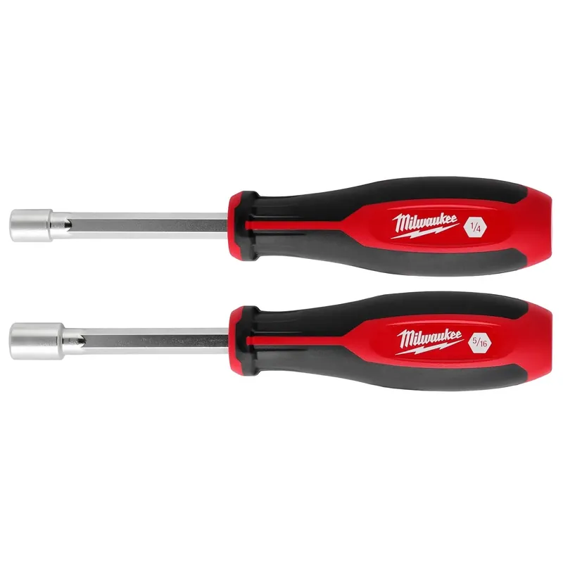 Limited Offer Milwaukee 48-22-2442 2pc SAE HOLLOWCORE Nut Driver Set