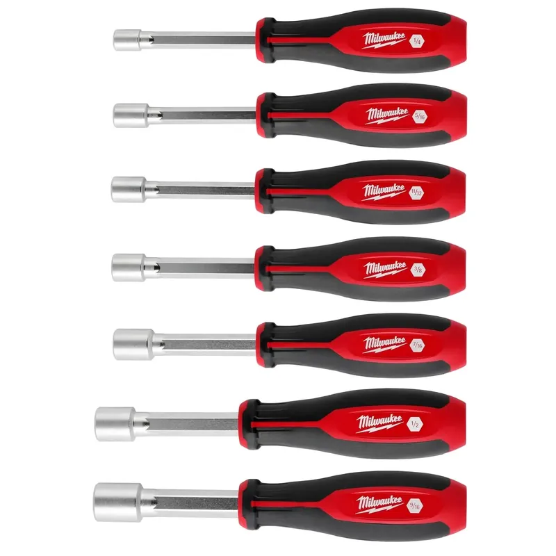 Flash Sale Milwaukee 48-22-2447 7pc SAE HOLLOWCORE Nut Driver Set