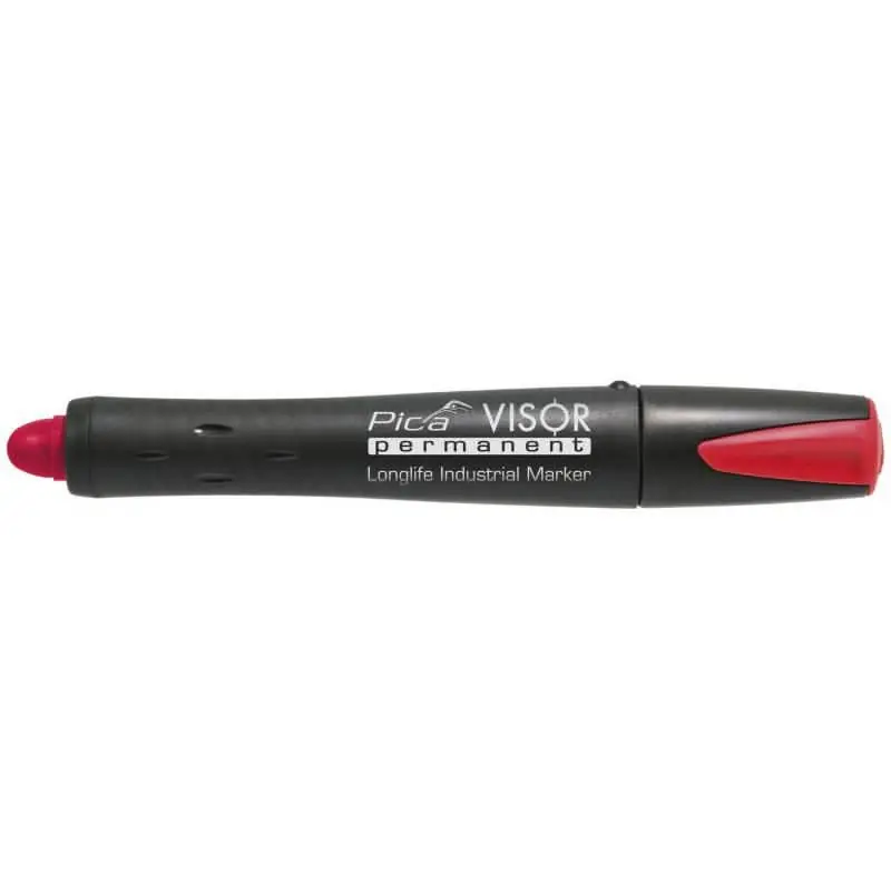 Order Now Pica 990/40 VISOR Luminescent Permanent Marker, Red