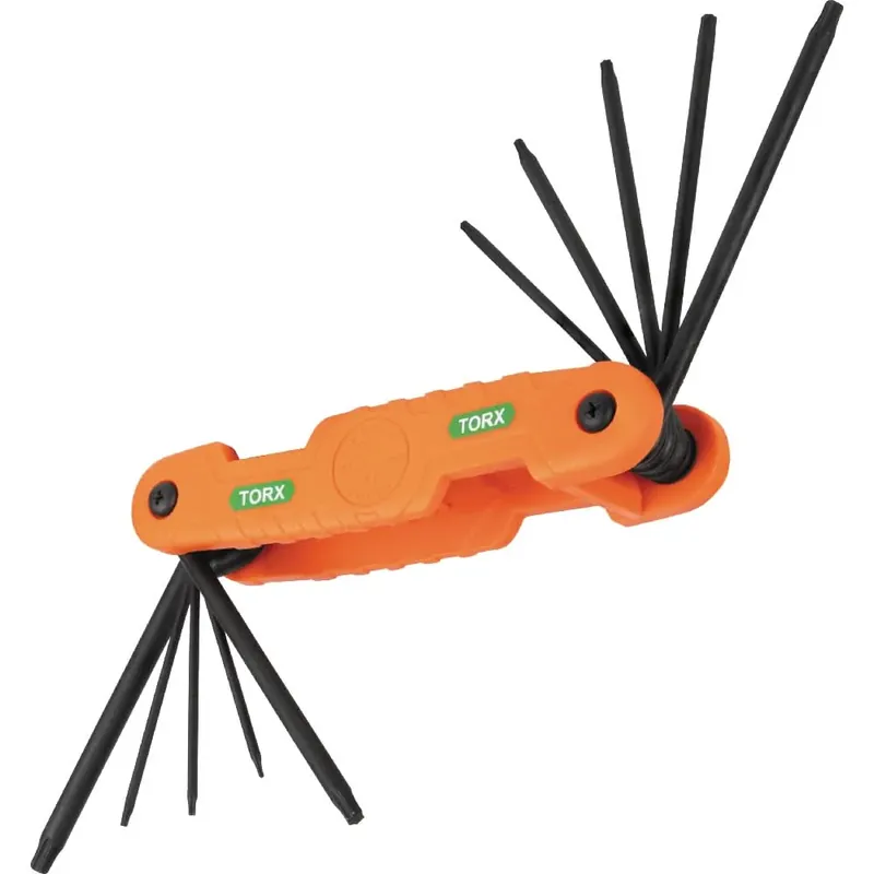 Klein Tools 70550T Pro Folding Hex Key Set, 10-Key, TORX Sizes Special Offer