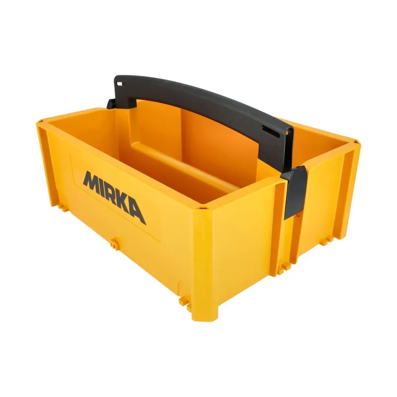 Mirka Open-Top Tool Carrier Toolbox with Carry Handle for Dust Extractor Stacking (MIN6532111) Affordable
