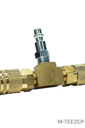 Buy Today Rolair M-TEE2CP-14-1C 2-way tee (1/4" NPT) Industrial fittings