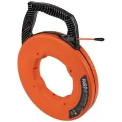 Klein Tools 56383 Multi-Groove Fiberglass Fish Tape with Nylon Tip, 100-Foot Luxury