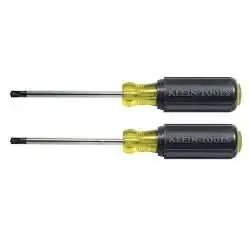 Klein Tools 32378 Screwdriver Set, Combination Tip, 2-Piece Direct From Factory
