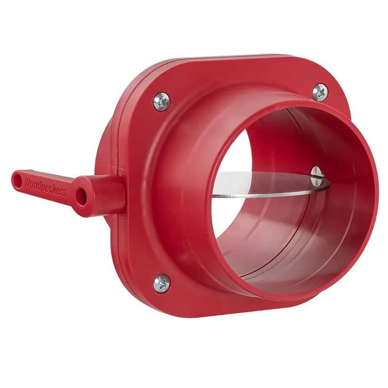 Free Returns Woodpeckers FTBG-IL Full Throttle - 4" Blast Gate - Inline