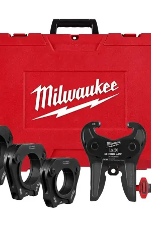 Affordable Milwaukee 49-16-2698X 2-1/2" - 4" IPS-P Pivoting Press Ring Kit for M18 FORCE LOGIC Long Throw Press Tool