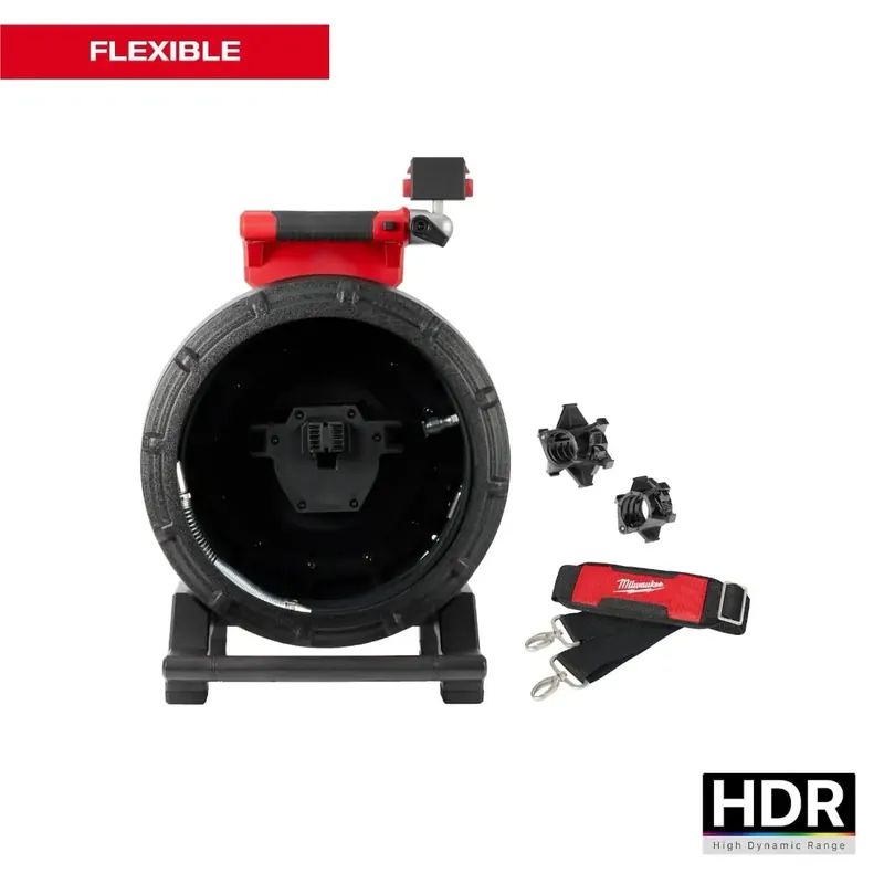 Milwaukee 3972-20 100 ft. Flexible Modular Pipeline Inspection Reel, Tool Only Hassle-Free Returns