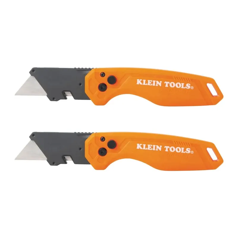 Klein Tools 44313 Folding Utility Knife (2-Pack) Hot Deal