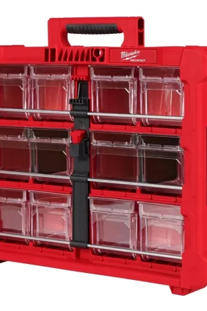 Free Returns Milwaukee 48-22-8433 PACKOUT Tilt Bin Organizer