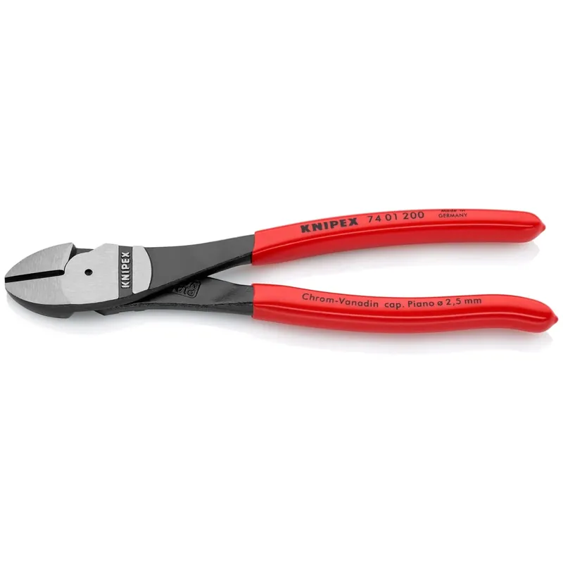 Certified Knipex 74 01 200 SBA 8 in. High Leverage Diagonal Cutters
