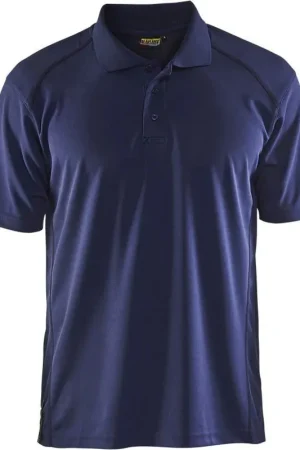 Affordable Blaklader 34511051 Short Sleeve Polo Shirt, Navy Blue