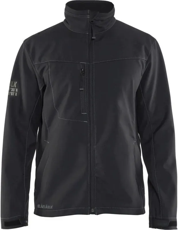 Budget Blaklader 49572517 Softshell Jacket, Black