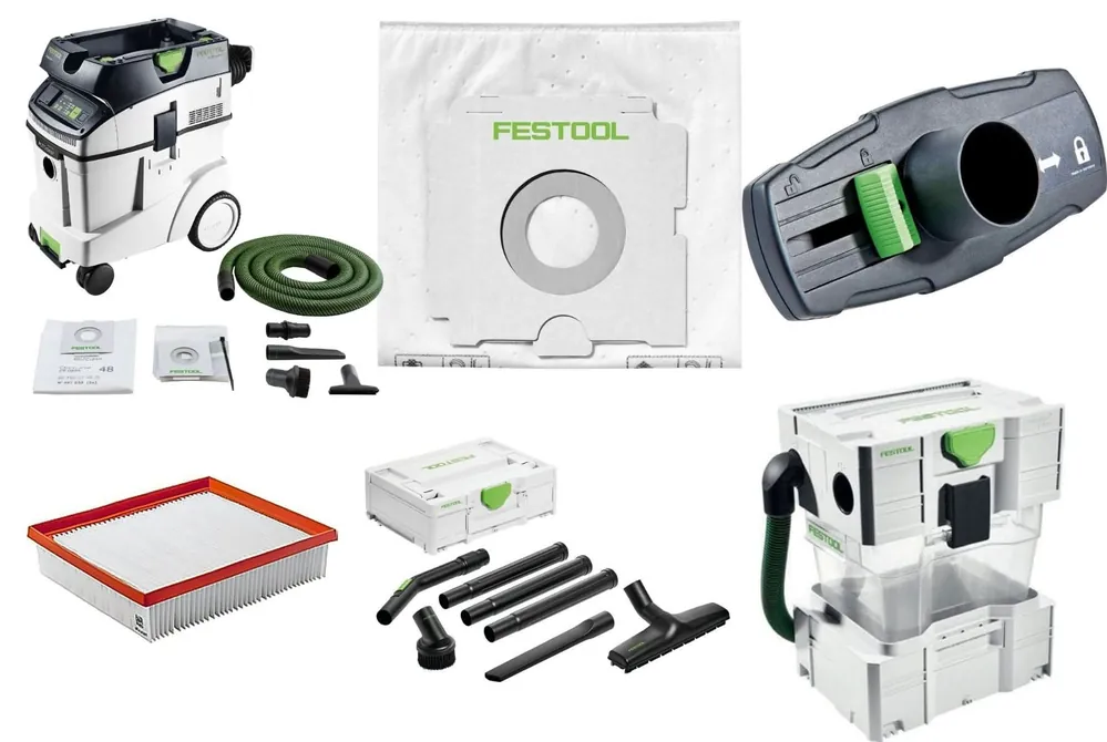 Festool CT 48 EI HEPA Bluetooth Dust Extractor Elite Bundle Cheap