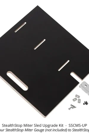 Affordable Woodpeckers SSCMS-UP StealthStop Miter Gauge Upgrade