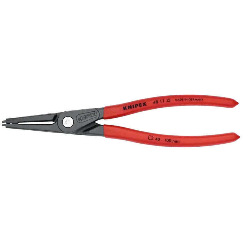 New Release Knipex 48 11 J3 Internal Precision Snap Ring Pliers