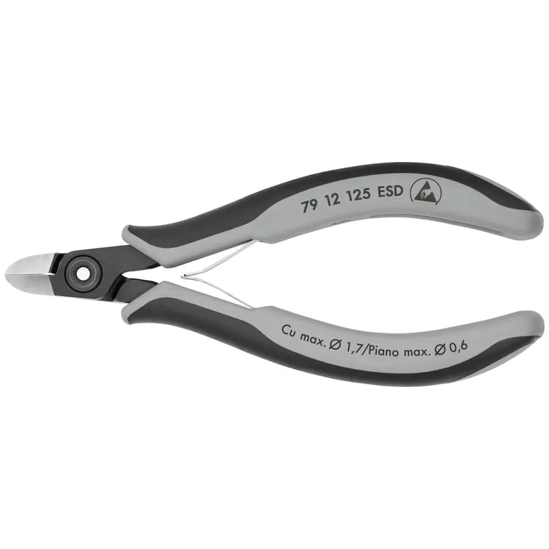 Last Chance Knipex 79 12 125 ESD Electronics Diagonal Cutters-ESD Handles