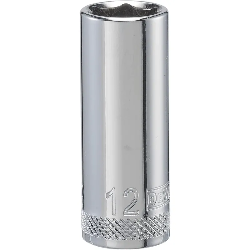 DEWALT 3/8-in. Drive 12 mm 6-Point Deep Socket with DirectTorque Technology (DWMT86324OSP) Cheap