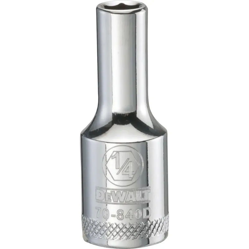 DEWALT 3/8-in. Drive 1/4-in. 6-Point Deep Socket, SAE (DWMT70840OSP) Markdown