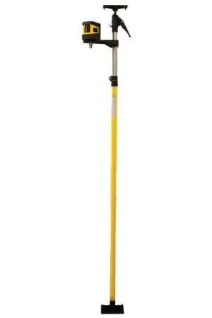 Buy Online Stabila 03281 LAX 60 G Green Cross Line Laser Level Set w/ Pole & Mounting Bracket