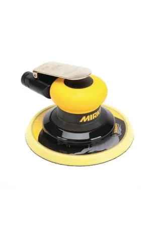 Brand New Mirka 6-in. 2.5 mm Pneumatic Random Orbit Finishing Sander, Non-Vacuum (MR-625)