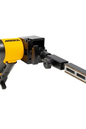 Super Sale Mirka 1/2 in. x 18 in. Pneumatic Belt Sander, Non-Vac for Weld Removal (PBS-13457)