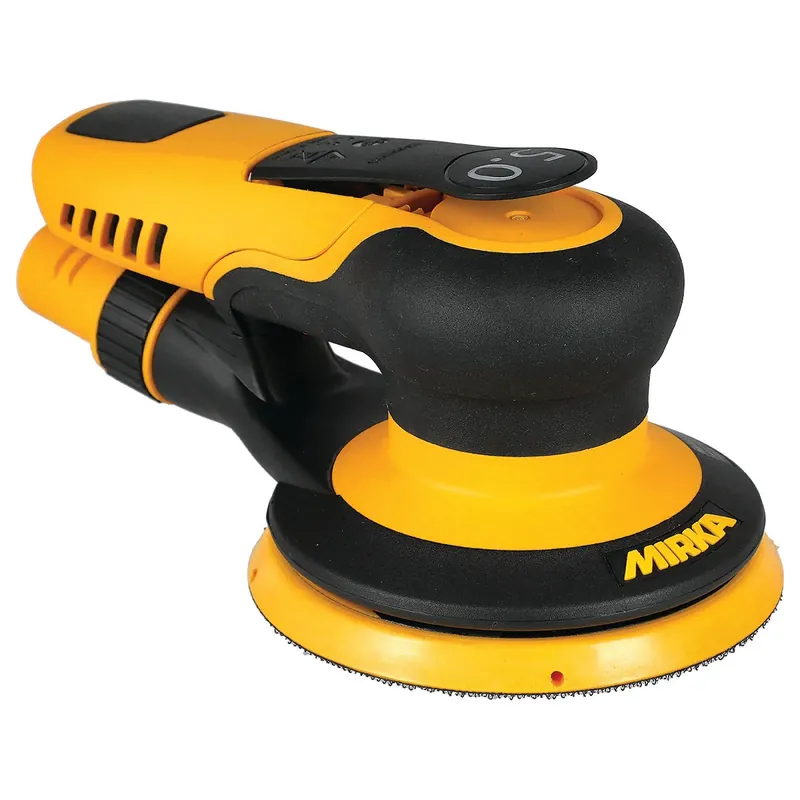 Mirka PROS 550CV 5-in. 5 mm Pneumatic Random Orbital Sander with Central Vacuum (MRP-550CV) Crafted