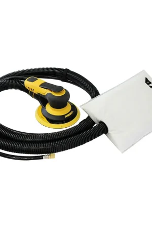 Affordable Mirka PROS 5-in. 5 mm Pneumatic Random Orbital Sander with Fleece Dust Bag (MRP-550SGV)