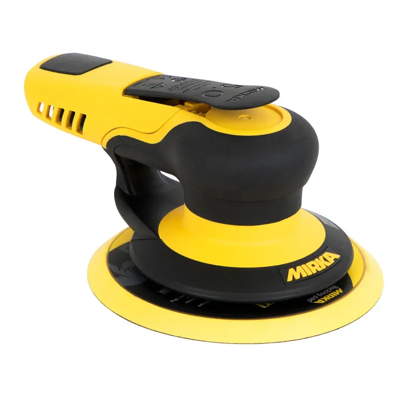 Popular Mirka PROS 6-in. 5 mm Pneumatic Random Orbital Sander, Non-Vacuum (MRP-650NV)
