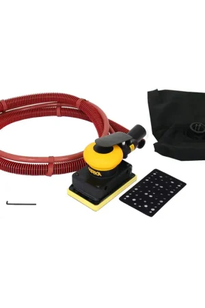 Fan Favorite Mirka MR-35SGV 3-in. x 5-in. Pneumatic Orbital Sander with Dust Bag, 3mm Orbit (MR-35SGV)