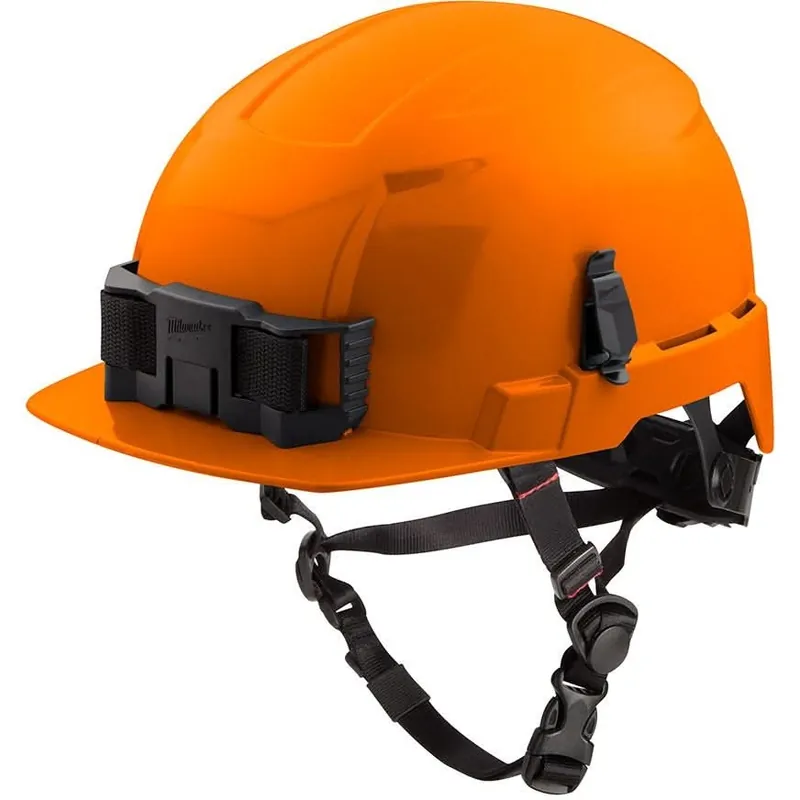 Limited Time Milwaukee 48-73-1333 Orange Front Brim Safety Helmet - Type 2, Class E