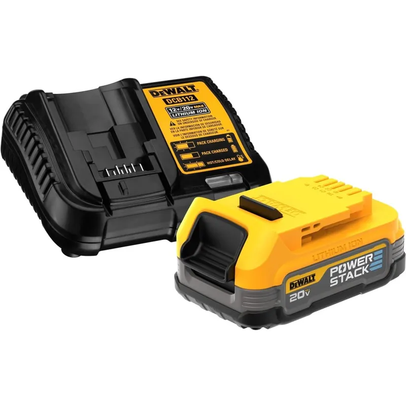 Exclusive Offer DEWALT DCBP034C 20V MAX POWERSTACK Compact Battery and Charger Starter Kit